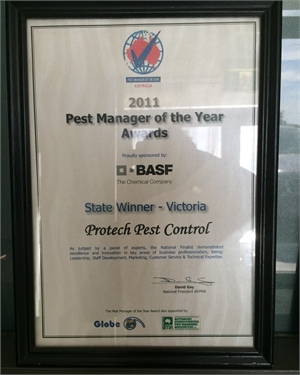 State Pest Control Award