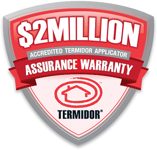 Termidor Warranty Badge