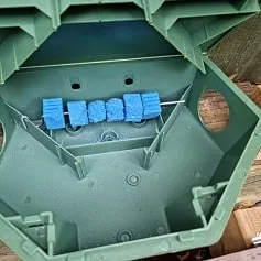 Rat bait station
