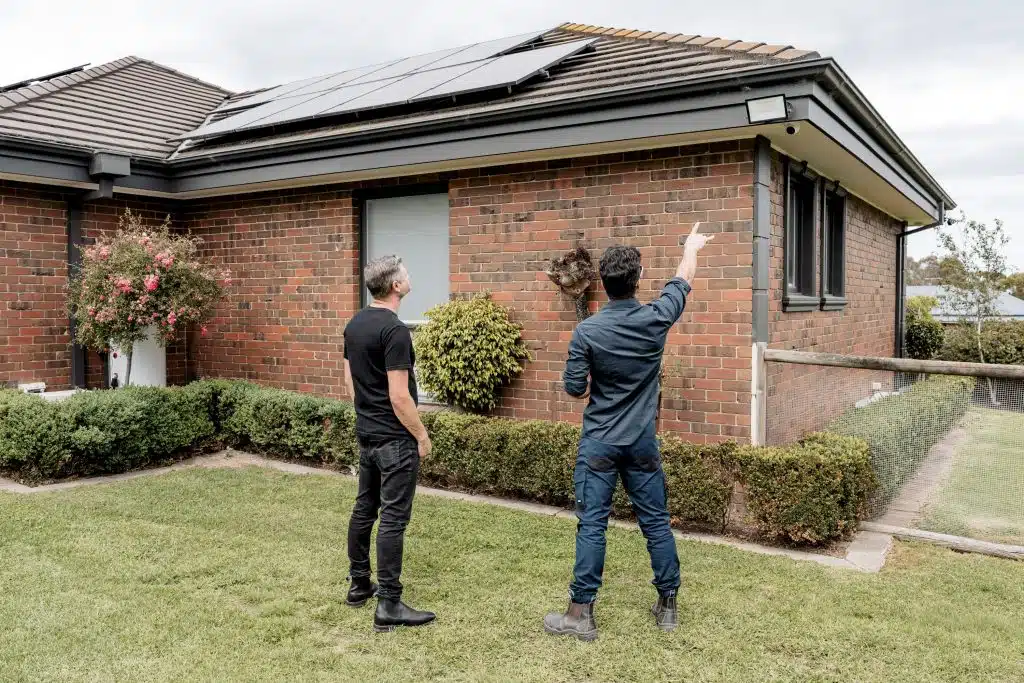Protech pest control technician treating a property during an emergency callout