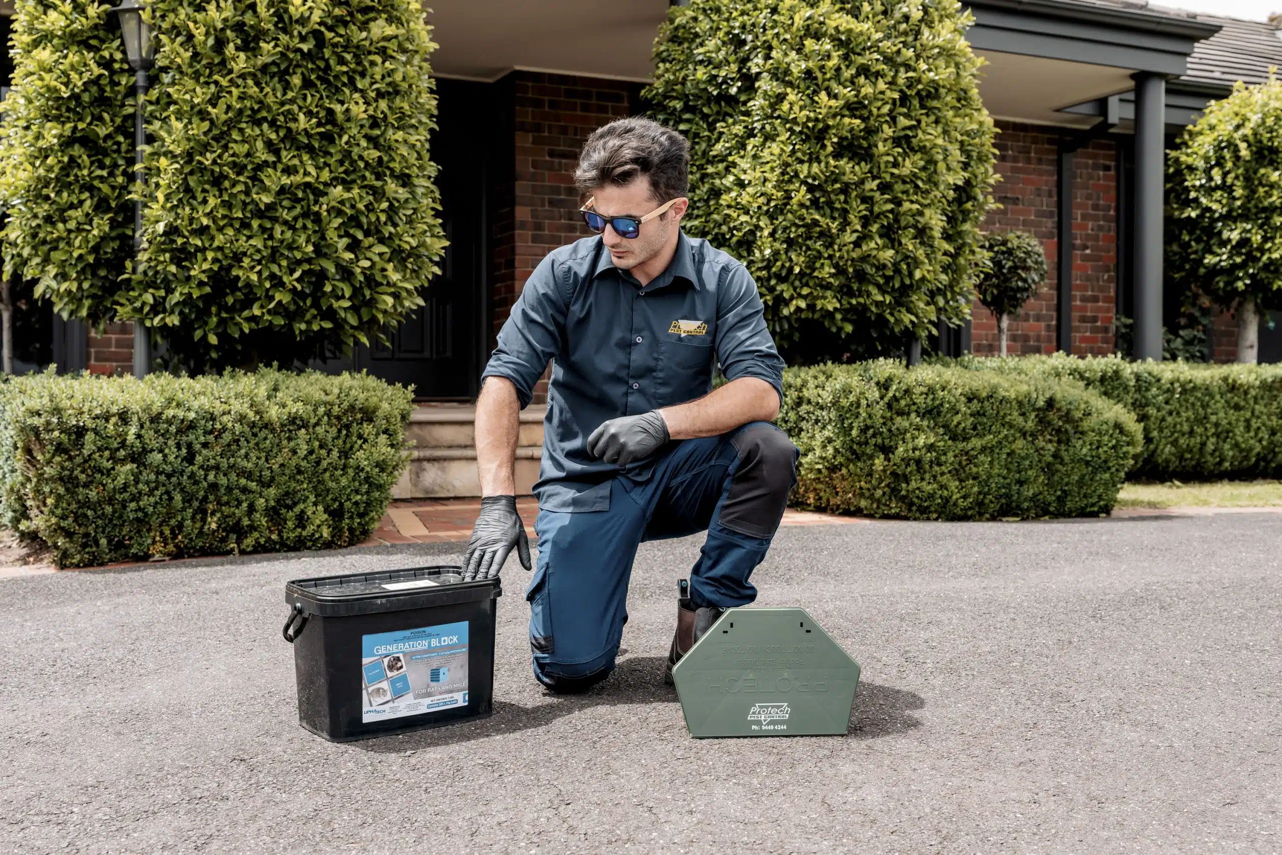 Protech flea control service